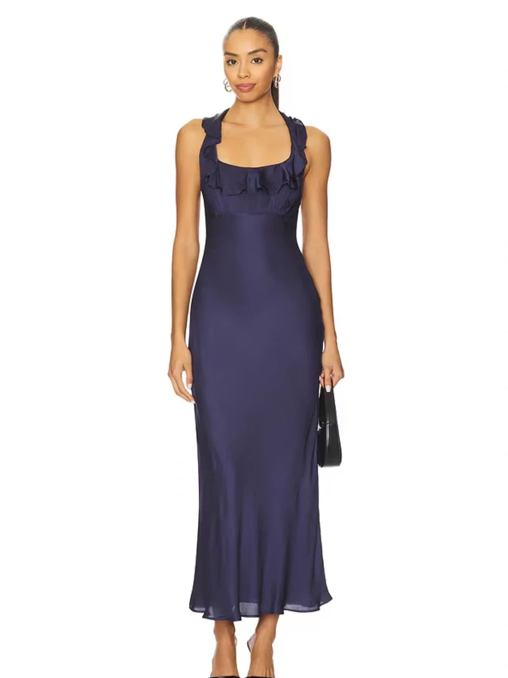 ASTR the Label Morrigan Dress in Navy